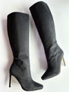 Lady Couture Diamond Boot Black