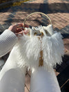 Fluffy Bag White