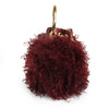 Fluffy Bag Burgundy