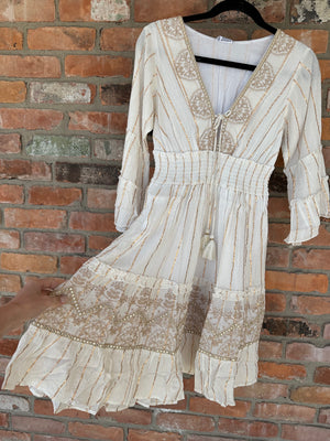 Kristen Dress White