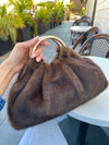 Keala Fur Bag Chocolate