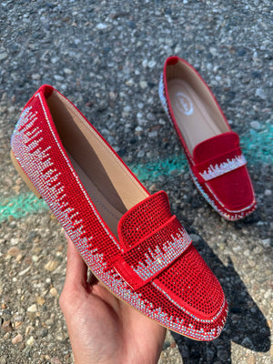Amelia Loafer Red