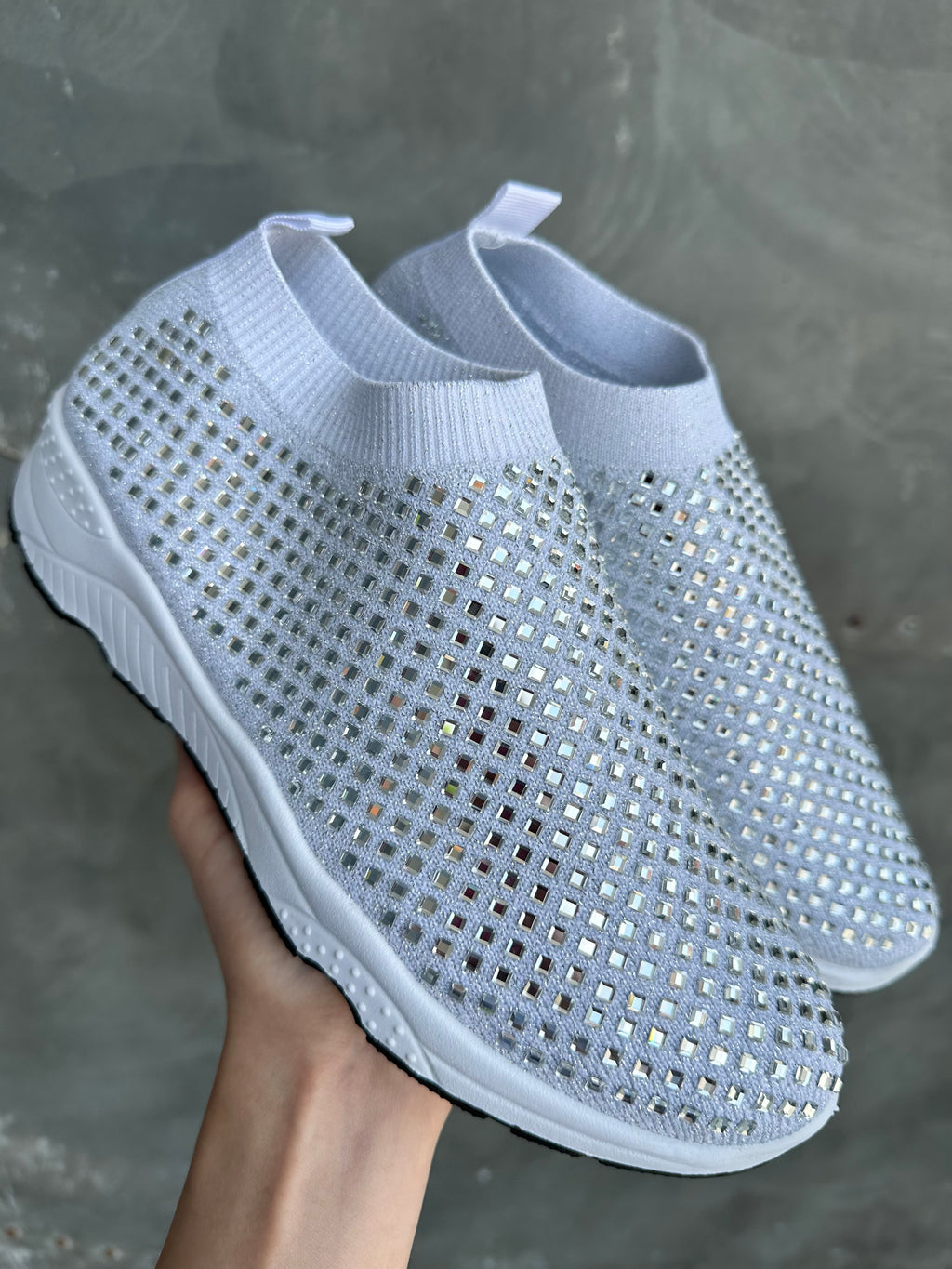 Jackson Silver/White