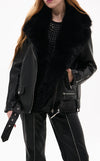 Azalea Wang Aurelia Coat Black