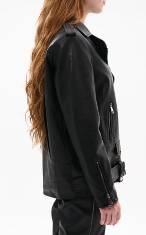 Azalea Wang Aurelia Coat Black