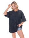 Parker Rhinestone T-Shirt Black