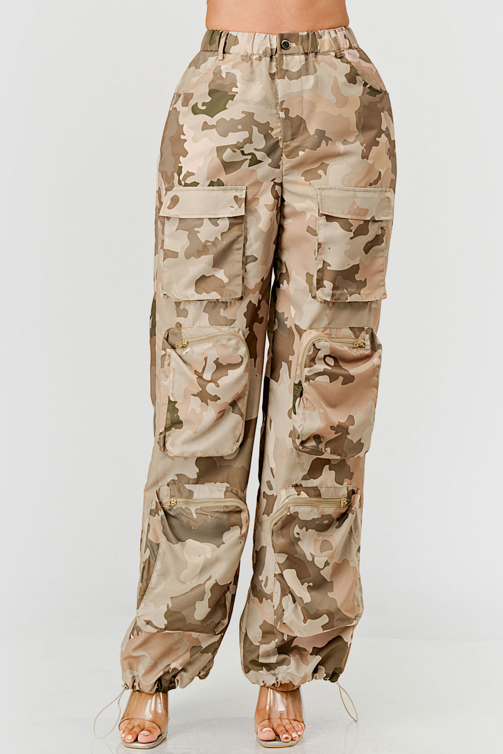 Indy Cargo Pant Beige Camo