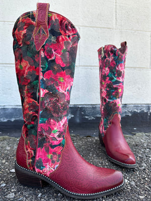 L'Artiste by Spring Step Rodeoqueen Red Multi