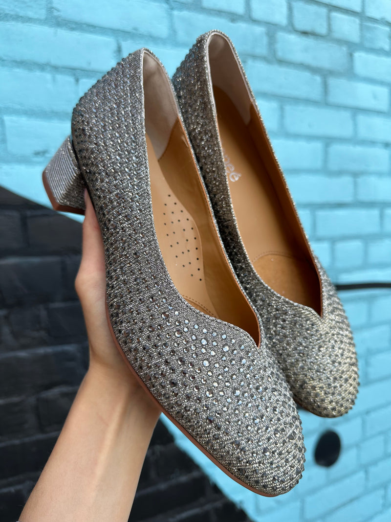 J. Renee Bielle Pewter Glitter