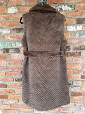 Raven Vest Coffee One Size