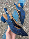 J. Renee Pranil Navy Satin
