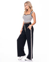Erin Rhinestone Pant Black