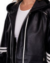 Tobias Jacket Black White