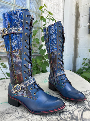 L'Artiste by Spring Step Vaneyck Blue Multi