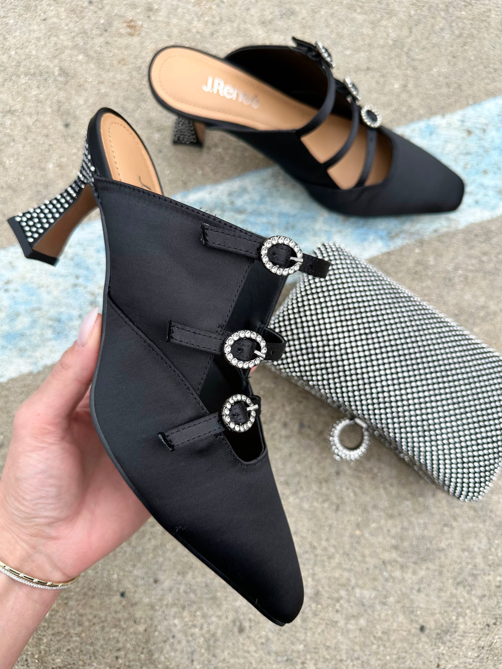 J. Renee Soyer Black Satin