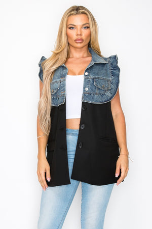 Pam Denim Vest