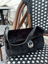 Gloria Fur Bag Black