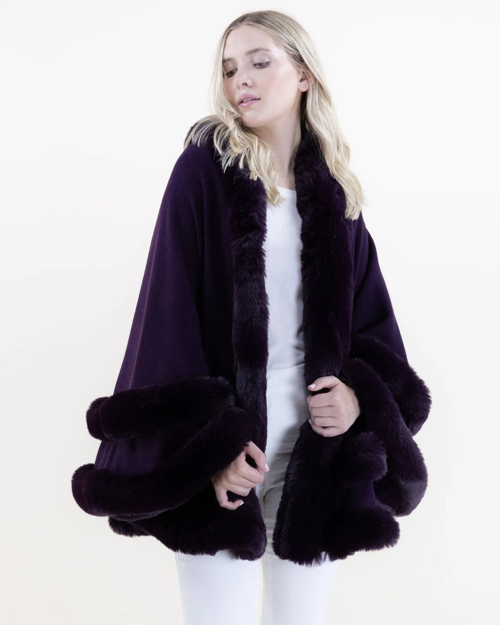 Olivia Cape Plum