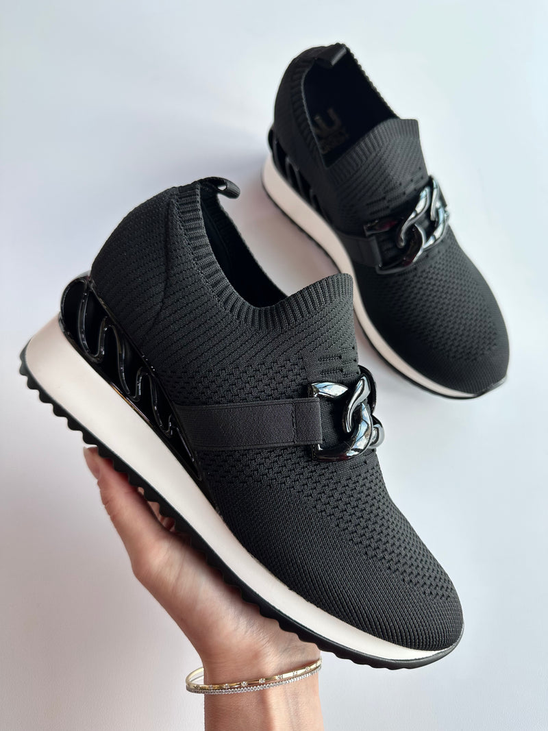 Lady Couture Boston Sneaker Black