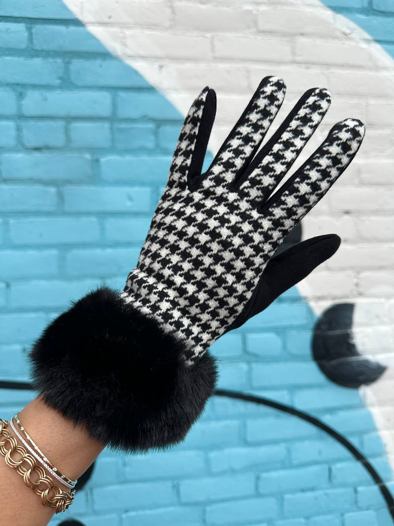 Avi Glove Black/White