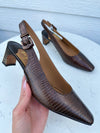 J Renee Hadyn Cognac Lizard
