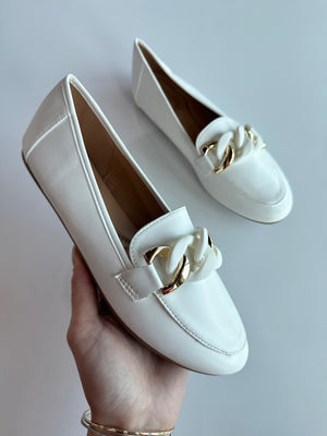 Easton Loafer White