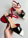 Ninety Union Seashell Black Red White Multi