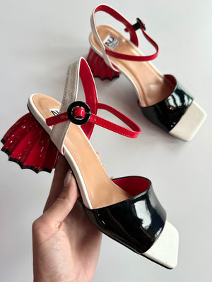 Ninety Union Seashell Black Red White Multi