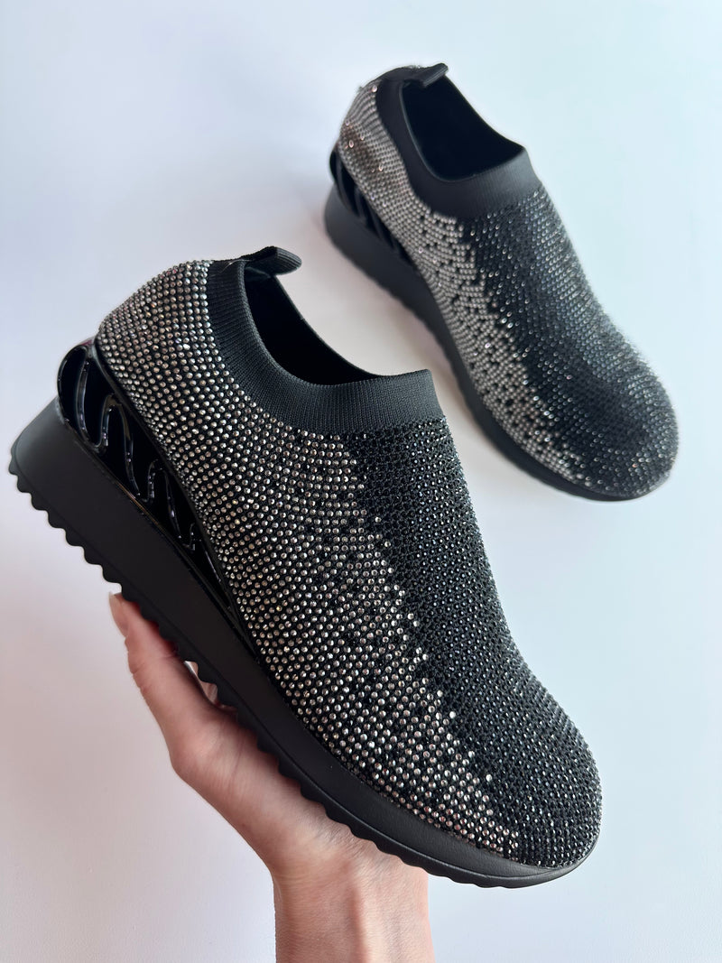 Lady Couture Bella Sneaker Black