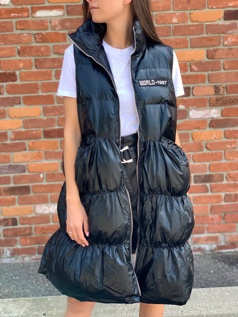 Lauren Puffer Vest Black