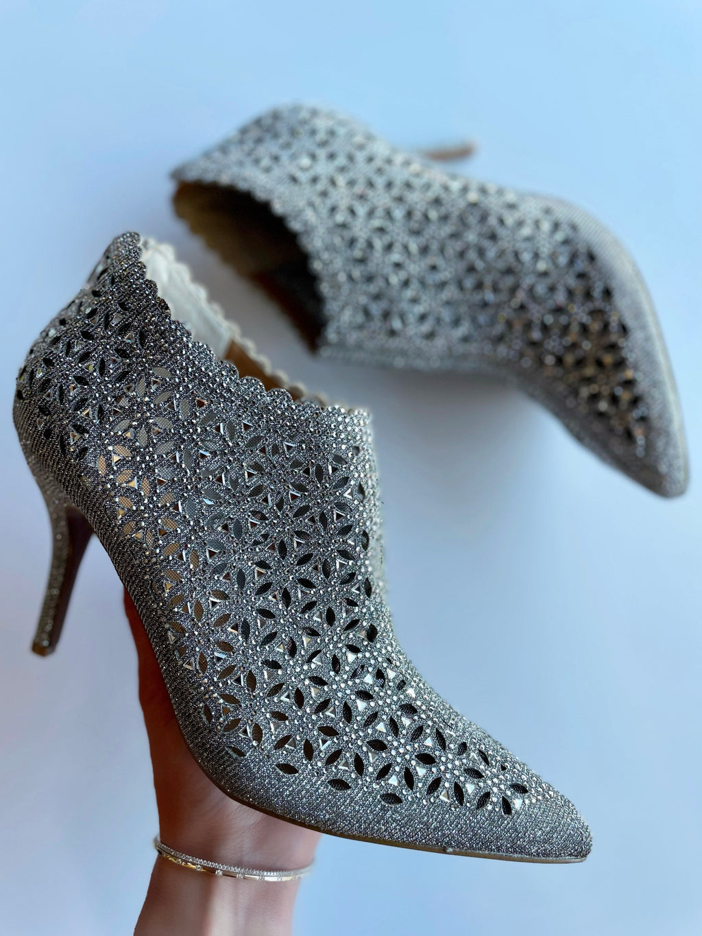 Pewter Evening Shoes Village Shoe Inn Pewter Evening Shoes Village Shoe Inn