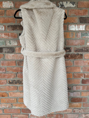 Raven Vest Beige One Size