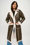Olivia Coat Coffee