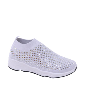 Jackson Silver/White
