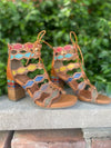 L'Artiste by Spring Step Artdeco Camel Multi