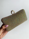 Sammi Clutch Gold Iridescent