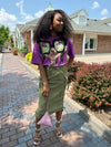 Ella Cargo Skirt Olive