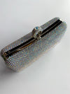 Sammi Clutch Silver Iridescent