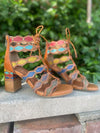 L'Artiste by Spring Step Artdeco Camel Multi
