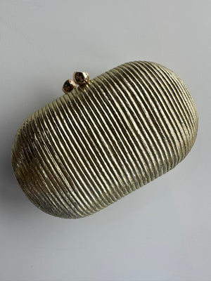 Soleil Clutch Gold