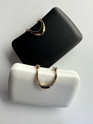 Traci Clutch White