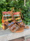 L'Artiste by Spring Step Artdeco Camel Multi