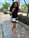Taylor Black/White Two Piece Set