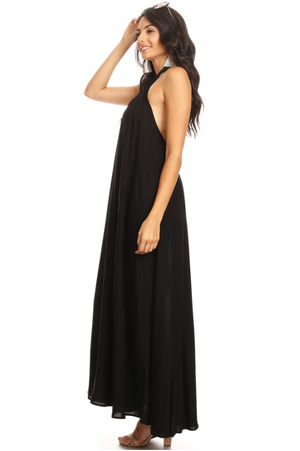 Black Halter Dress