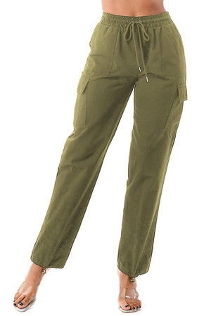 Cargo Joggers Olive