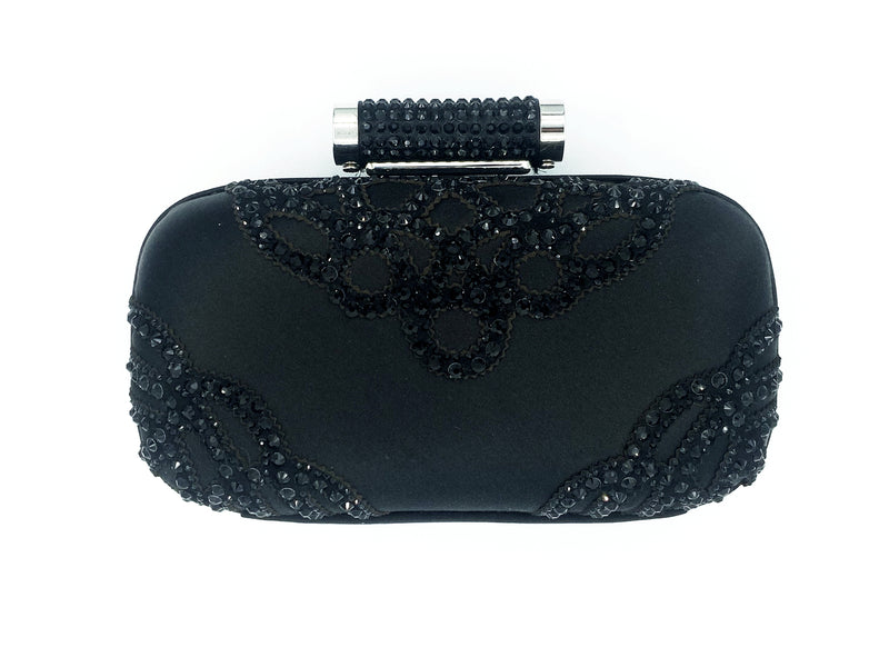 Badgley Mischka Jaclyn Clutch Black