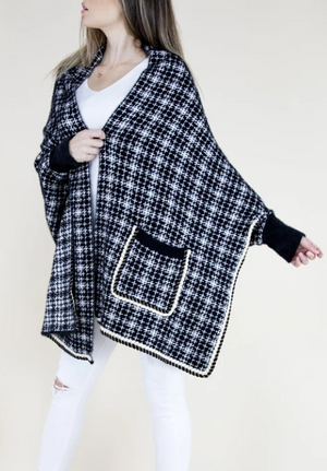 Kayla Tweed Shawl