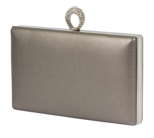 Ava Clutch Pewter