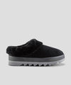 Cougar Pronya Waterproof Genuine Shearling Mule Black