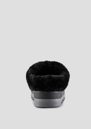 Cougar Pronya Waterproof Genuine Shearling Mule Black